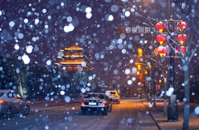 大同2018年的第一次與雪的邂逅，大同你太美了！
