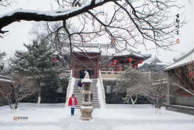 大同2018年的第一次與雪的邂逅，大同你太美了！