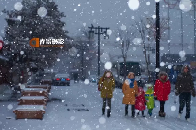大同2018年的第一次與雪的邂逅，大同你太美了！