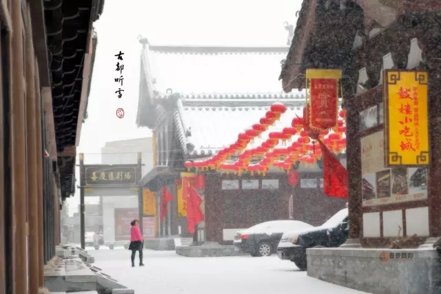 大同2018年的第一次與雪的邂逅，大同你太美了！