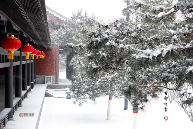 大同2018年的第一次與雪的邂逅，大同你太美了！