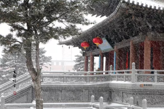 大同2018年的第一次與雪的邂逅，大同你太美了！